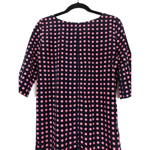 Gap Navy & Pink Polka Dot Vicki Shift Dress - Size Extra Small XS - Picture 9 of 9